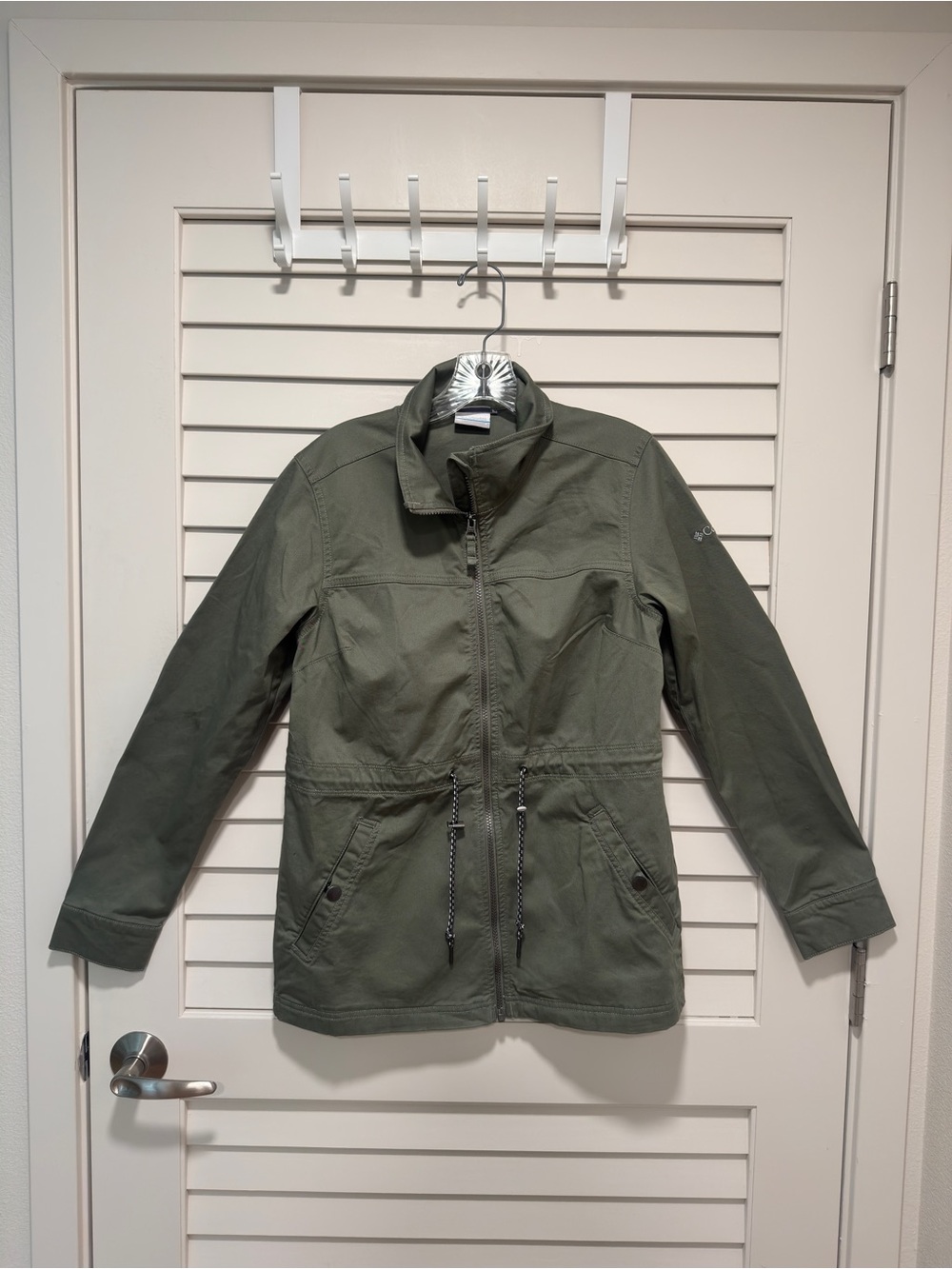 Columbia Olive Green Utility Anorak Jacket